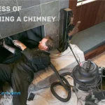 process of cleaning chimney